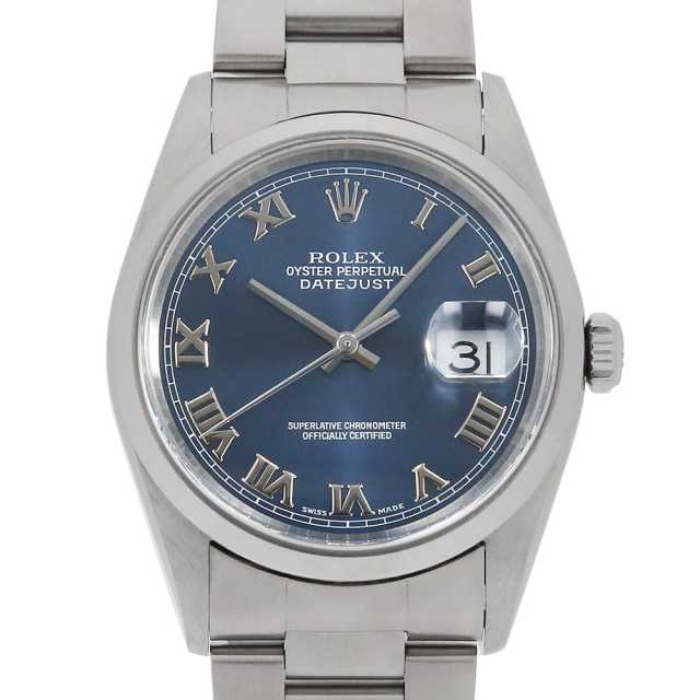 16200 ブルー ROLEX（ロレックス）デイトジャスト 中古 | 東京・大阪の