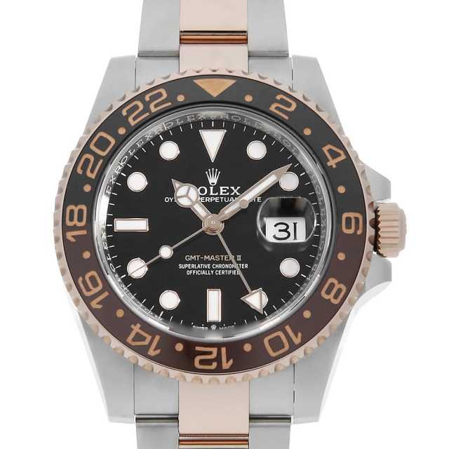 126711CHNR ブラック ROLEX（ロレックス）GMTマスターII 中古 | 東京 