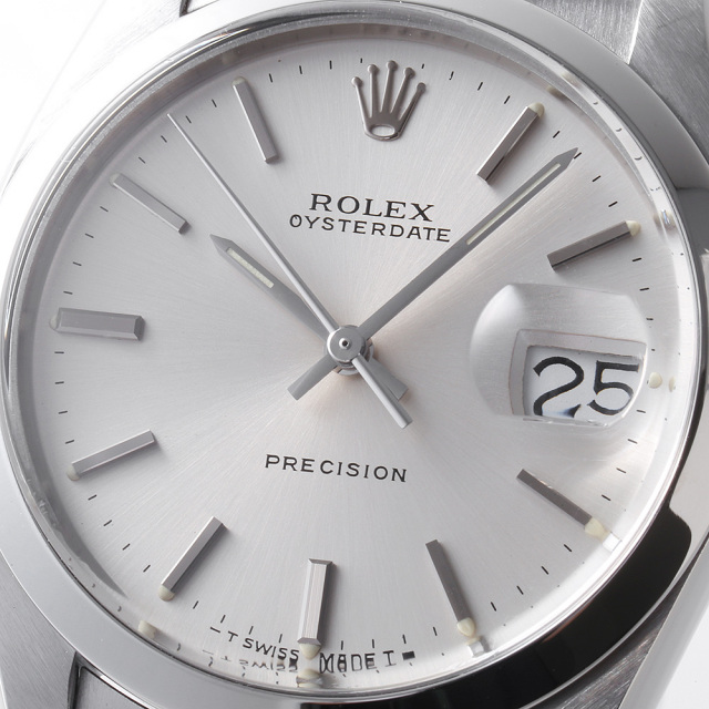 6694 シルバー ROLEX（ロレックス）オイスターデイト プレシジョン 
