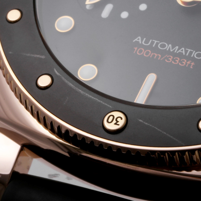 PAM00974 ブラック PANERAI（パネライ）サブマーシブル ゴールド
