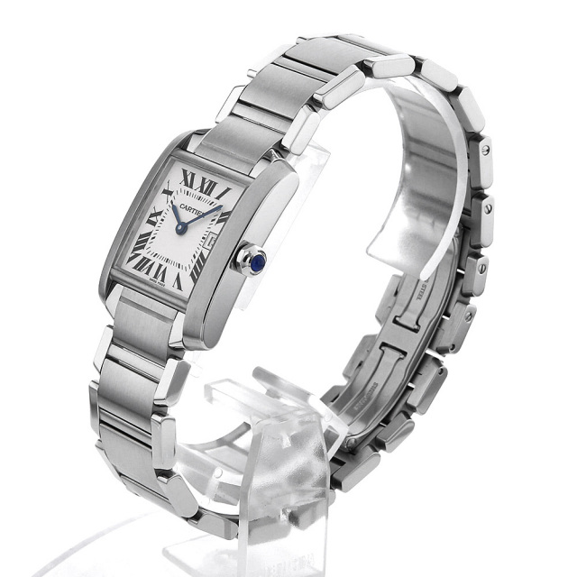 W51011Q3 ホワイト Cartier（カルティエ）タンクフランセーズ MM 中古  