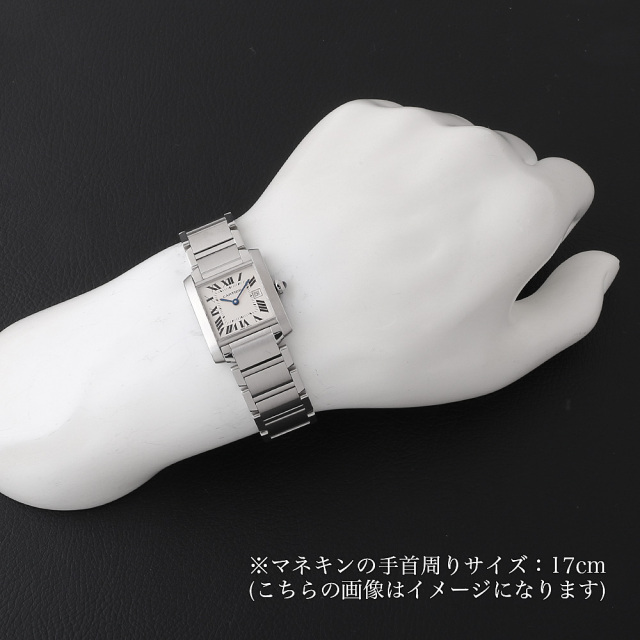 W51011Q3 ホワイト Cartier（カルティエ）タンクフランセーズ MM 中古  
