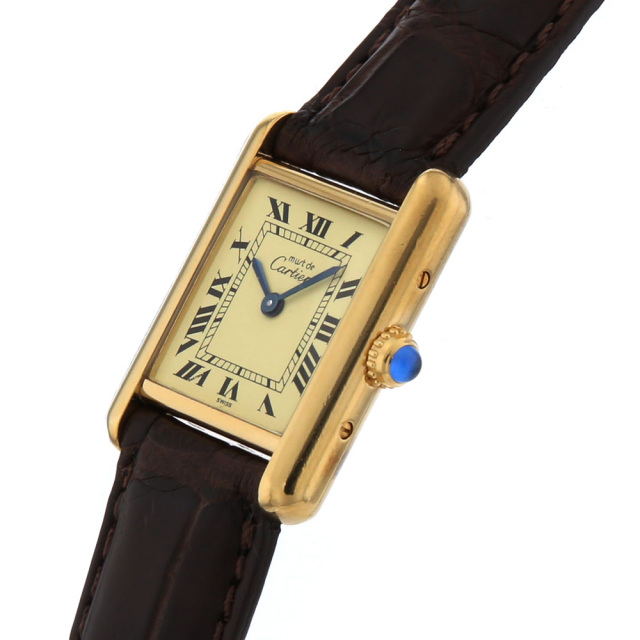W1003153 アイボリー Cartier（カルティエ）マストタンク SM 中古  