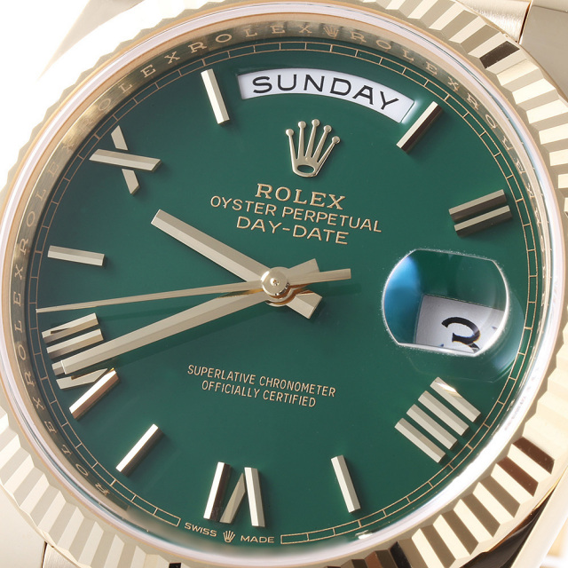228238 グリーン ROLEX（ロレックス）デイデイト40 中古 | 東京