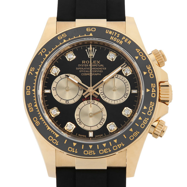 126518LNG ブラック ROLEX（ロレックス）コスモグラフ デイトナ 8P 