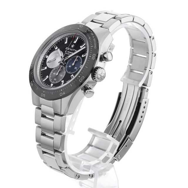 03.3100.3600/21.M3100 ブラック ZENITH（ゼニス）クロノマスター