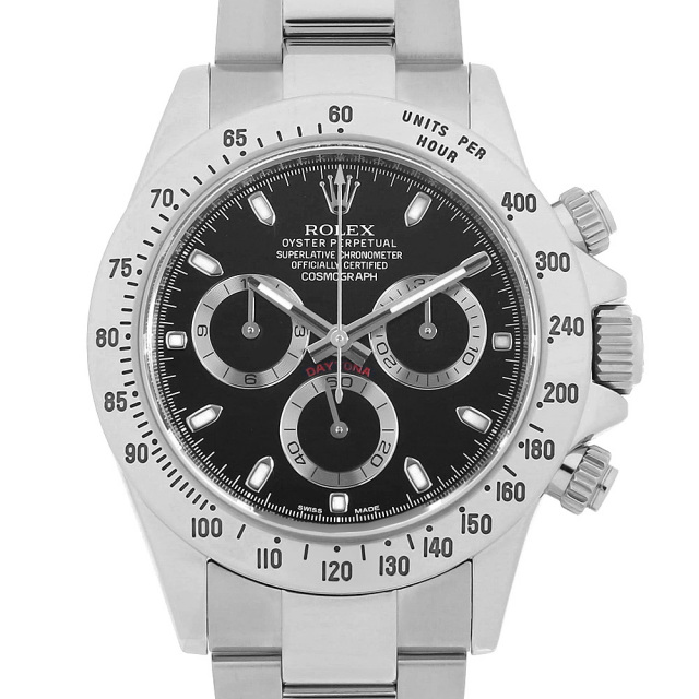 116520 ブラック ROLEX（ロレックス）デイトナ 中古 | 東京・大阪の 