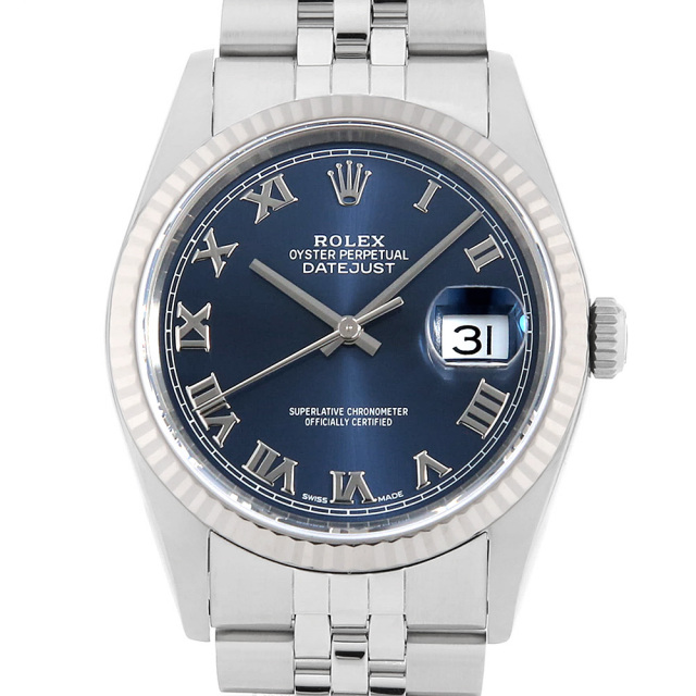 中古 ロレックス ROLEX 哀しく 16233 S番(1994年頃製造) ブルー  