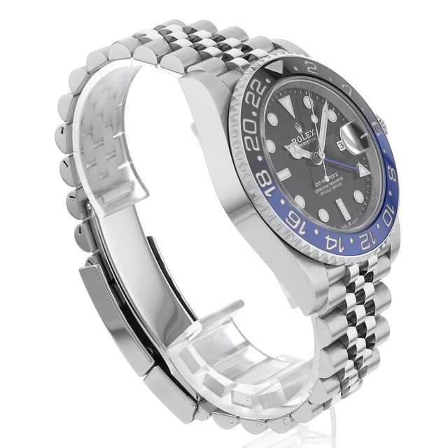 ROLEX GMTマスターⅡ 126710 純正ジュビリーブレス フル駒 極美品 中古)ROLEX ロレックス GMTマスター II 126710BLNR ブルー