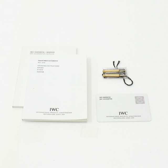 IWC アクアタイマー IW354805 メンズ 中古