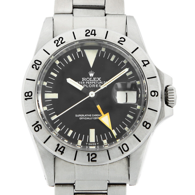 1655 ブラック ROLEX（ロレックス）エクスプローラーII マーク I 