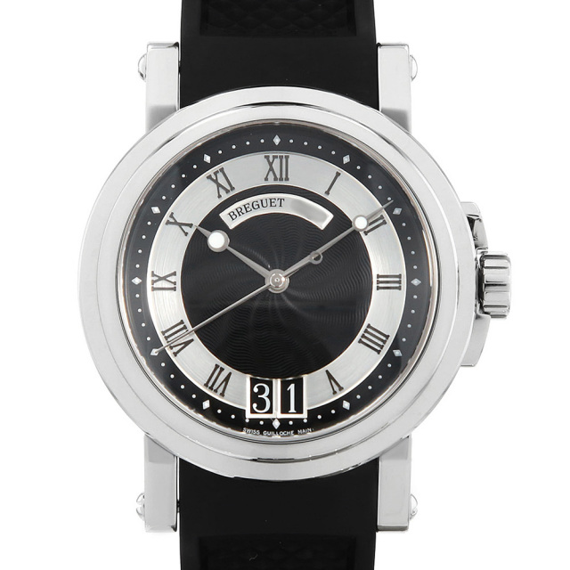 5817ST/92/5V8 ブラック Breguet（ブレゲ）マリーンIIラージデイト 