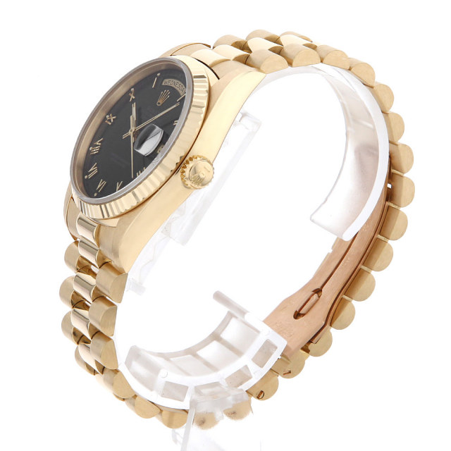 18238 ブラック ROLEX（ロレックス）デイデイト 中古 | 東京