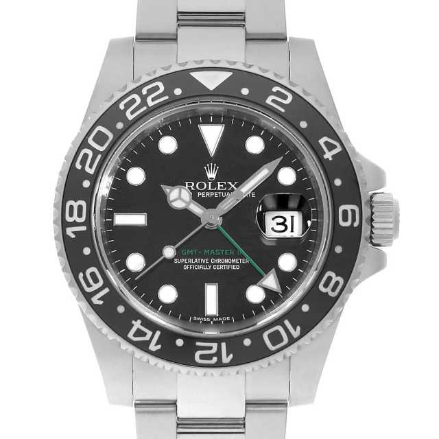 ロレックス GMTマスター 116710LN メンズ 中古