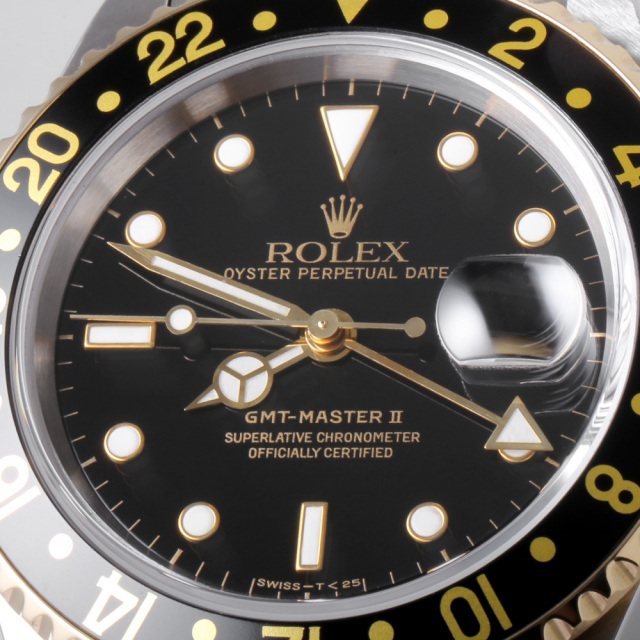 ロレックス GMTマスター 16713 メンズ 中古