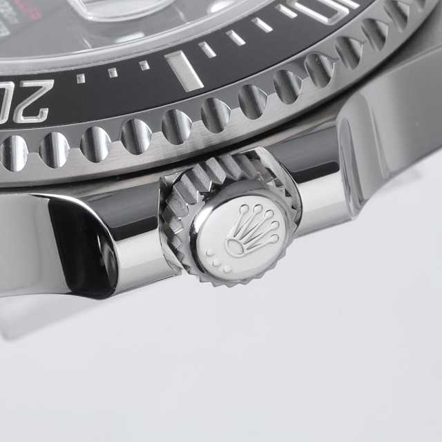 126600 ブラック ROLEX（ロレックス）シードゥエラー クラウン無し