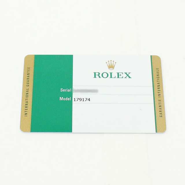 ロレックス デイトジャスト 179174G レディース 中古