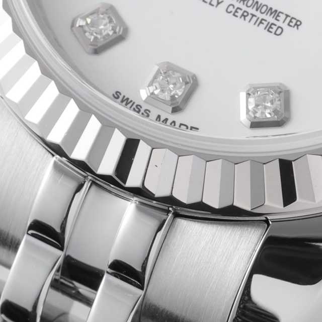 ロレックス デイトジャスト 179174G コマ 179174G ロレックス(ROLEX) デイトジャスト シルバー彫り