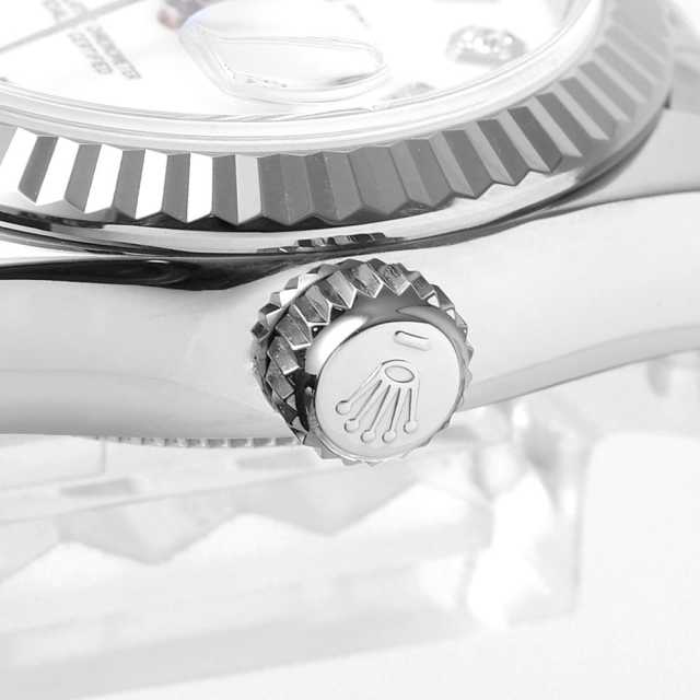 179174G ホワイト ROLEX（ロレックス）デイトジャスト 10Pダイヤ