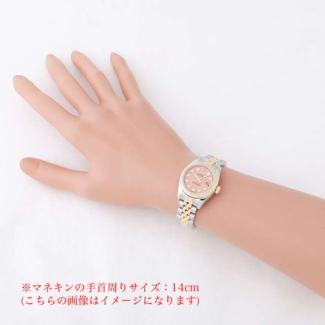 ロレックス デイトジャスト 179173OPG レディース 中古