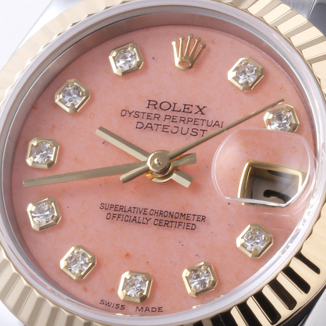 ロレックス デイトジャスト 179173OPG レディース 中古