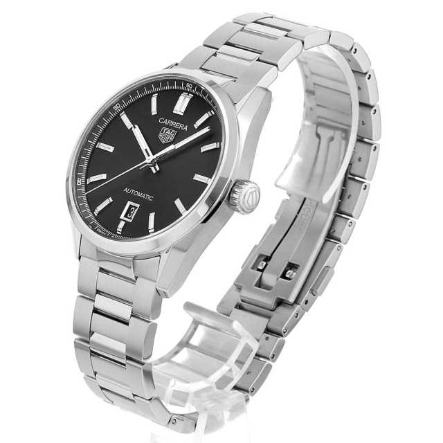 WBN2110.BA0639 ブラック TAG Heuer（タグホイヤー）カレラ キャリバー