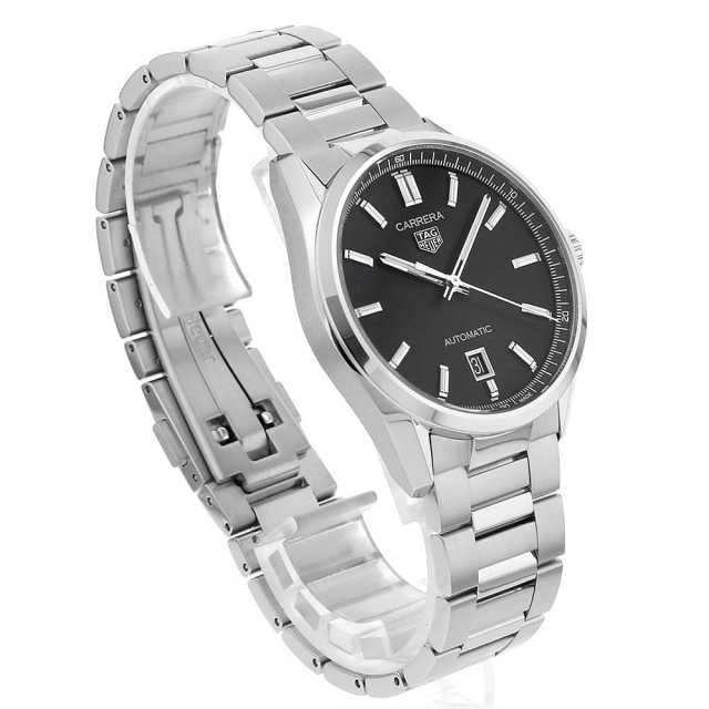 WBN2110.BA0639 ブラック TAG Heuer（タグホイヤー）カレラ キャリバー