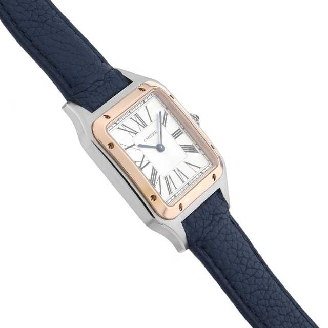 W2SA0011 シルバー Cartier（カルティエ）サントス デュモン LM