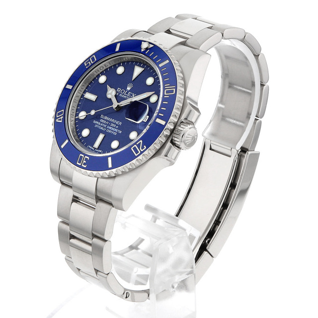 サブマリーナ ブルー ロレックス掛け時計 非売品 美品【即日配送