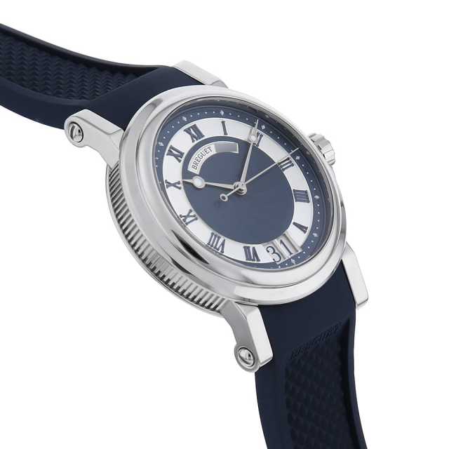 5817ST/Y2/5V8 ブルー Breguet（ブレゲ）マリーンIIラージデイト