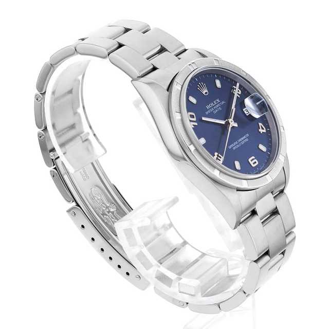 15210 ブルー ROLEX（ロレックス）オイスターパーペチュアル デイト