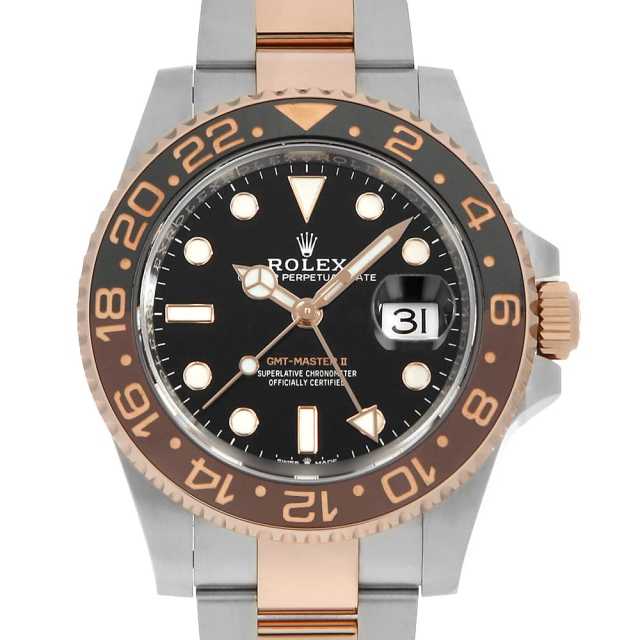 新品未使用 ROLEX GMTマスターII　オイスターブレスレット 未使用)ROLEX ロレックス GMTマスター II 126710BLNR ブルー