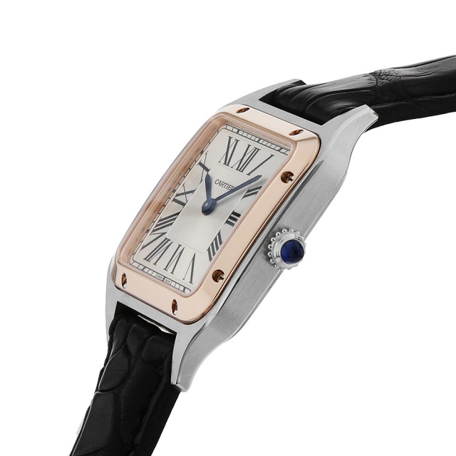W2SA0012 シルバー Cartier（カルティエ）サントス デュモン SM 中古  