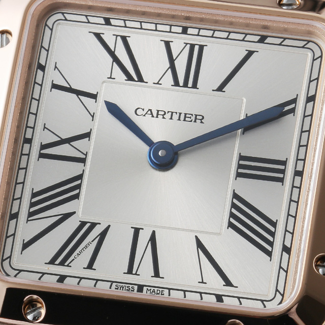 W2SA0012 シルバー Cartier（カルティエ）サントス デュモン SM 中古  