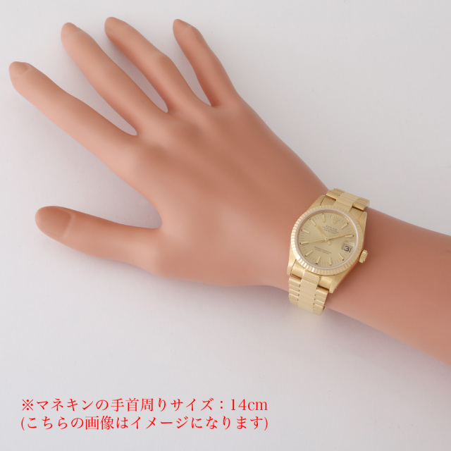 バニラデリシャス 68278 シャンパン ROLEX（ロレックス）デイトジャスト 中古