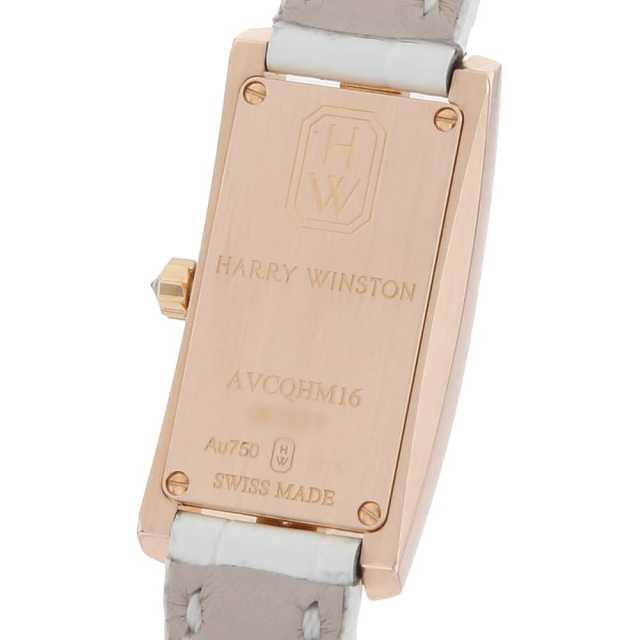 中古 ハリー ウィンストン HARRY WINSTON AVCQHM16RR045 ホワイトシェル /ダイヤモンド レディース 腕時計 ハリー ウィンストン アヴェニュー C ミニ AVCQHM16RR045 ホワイト