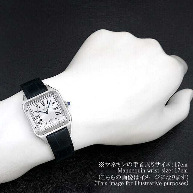 WSSA0022 シルバー Cartier（カルティエ）サントス デュモン LM