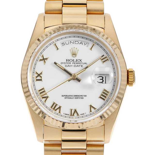 18238 ホワイト ROLEX（ロレックス）デイデイト 中古 | 東京・大阪の