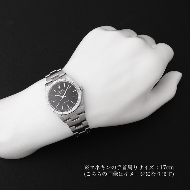 14010M ブラック ROLEX（ロレックス）エアキング 中古 | 東京・大阪の  