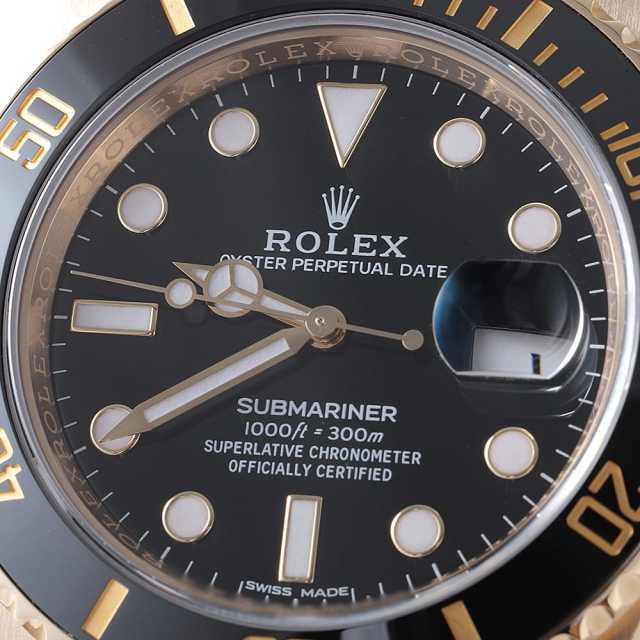 116618LN ブラック ROLEX（ロレックス）サブマリーナ デイト