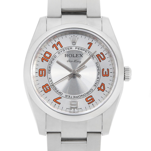 114200 シルバー ROLEX（ロレックス）エアキング 中古 | 東京・大阪の  