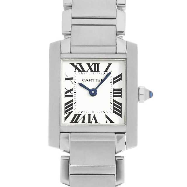 カルティエ タンクフランセーズ W51008Q3 レディース 中古