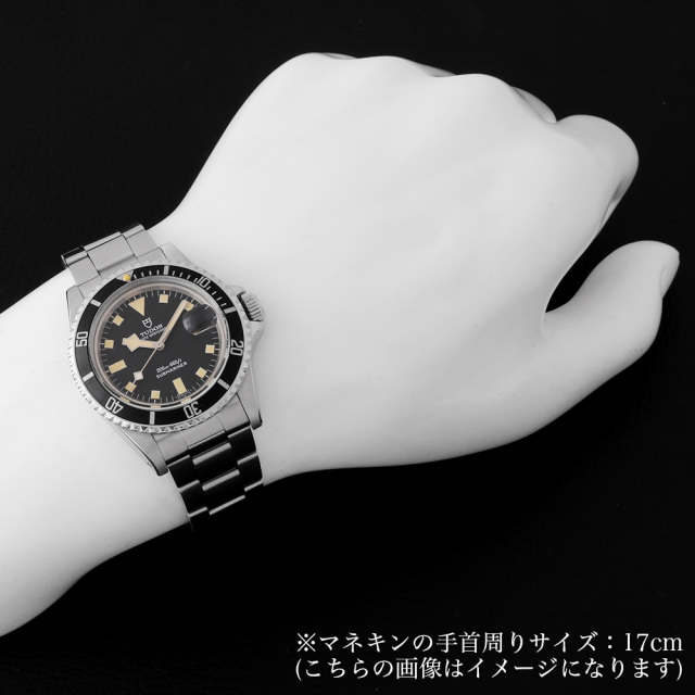 94110 ブラック TUDOR（チューダー）サブマリーナ アンティーク