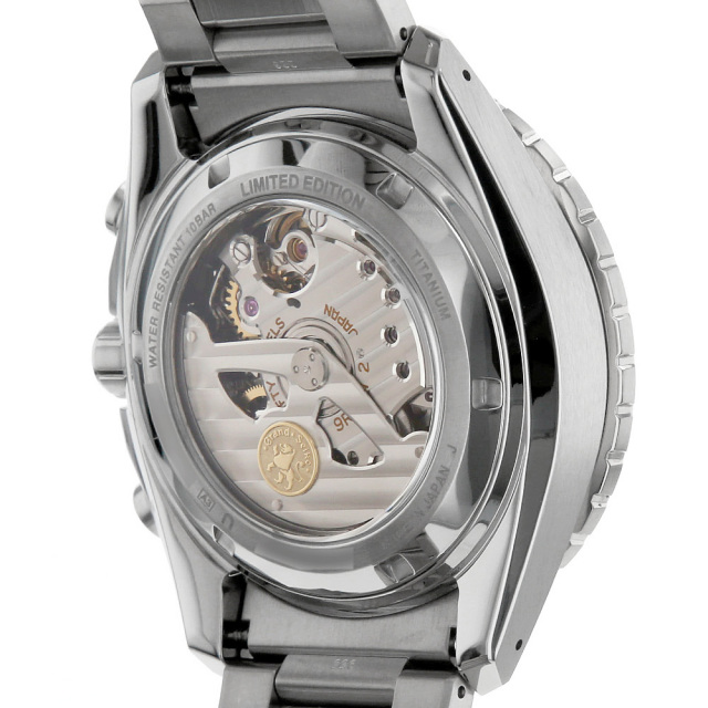 グランドセイコー エボリューション9 スプリングドライブ GMT クロノグラフ SBGC261 中古 メンズ