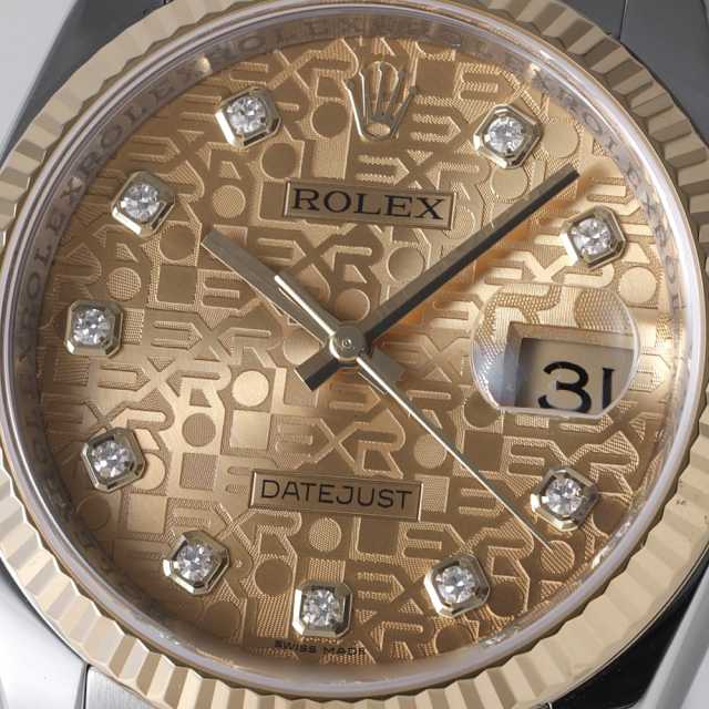 ROLEX Datejust 116233G Men's Used