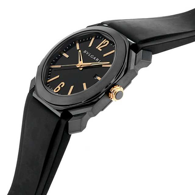102581(BGO41BBSVD) ブラック BVLGARI（ブルガリ）オクト ウルトラネロ