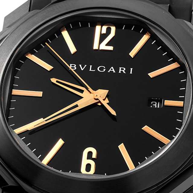 102581(BGO41BBSVD) ブラック BVLGARI（ブルガリ）オクト ウルトラネロ