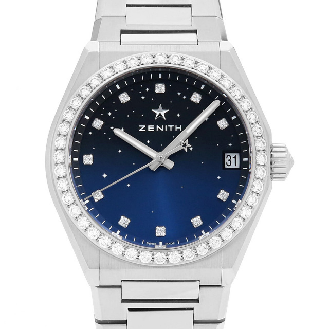 ゼニス デファイ 16.9200.670/01.MI001 レディース 中古