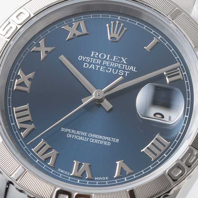 16264 ブルー ROLEX（ロレックス）デイトジャスト