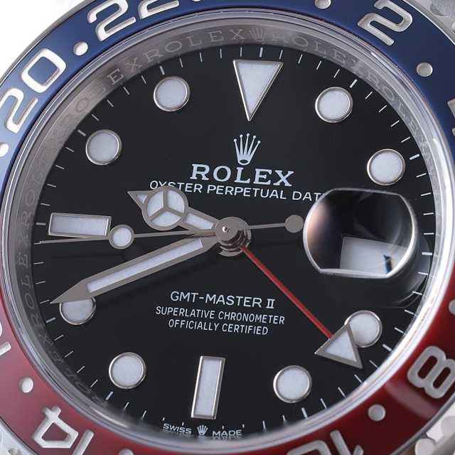 ロレックス GMTマスター 126710BLRO メンズ 中古